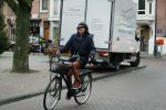 Amsterdam 4 januari 2018
Linda v Dijck doet boodschappen op de cornelis schuytstraat
