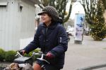 Amsterdam 4 januari 2018
Linda v Dijck doet boodschappen op de cornelis schuytstraat