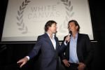 Amsterdam 11 januari 2018 
Uitreiking white canvas award aan Wouter Bos. Marco Juffermans en Frits Sissing