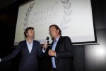 Amsterdam 11 januari 2018 
Uitreiking white canvas award aan Wouter Bos. Marco Juffermans en Frits Sissing