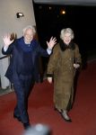 Apeldoorn 19 januari 2018
Prinses Margriet Pieter v Vollenhoven vieren de 75e verjaardag van Margriet in de schouwburg van Apeldoorn. Cees Dam met mevr v Loon de la Bouchere