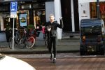 Amsterdam 19 januari 2018
Nicolette v Dam met haar Biro karretje
