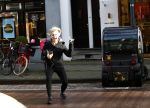 Amsterdam 19 januari 2018
Nicolette v Dam met haar Biro karretje