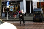 Amsterdam 19 januari 2018
Nicolette v Dam met haar Biro karretje