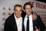 Rotterdam 18 januari 2018
inloop van de heren van Amstel Live in Ahoy. 
Niel v Hoff met Nick Nielsen