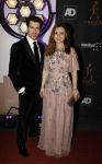 Scheveningen 24 januari 2018
Uitreiking musical awards in circustheater
Oren Schrijver en partner Celine Purcell