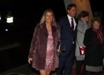 Apeldoorn 19 januari 2018
Prinses Margriet Pieter v Vollenhoven vieren de 75e verjaardag van Margriet in de schouwburg van Apeldoorn. Paulette Schroder met man