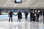 Amsterdam 24 januari 2018
Persconferentie Hollandse 110 met oa Prins Berenhard jr Prinses Annette Monique des Bouvrie en Rintje Ritsma. Presentatie vond plaats op de ijsbaan in het Olympisch stadion.