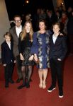 Apeldoorn 19 januari 2018
Prinses Margriet Pieter v Vollenhoven vieren de 75e verjaardag van Margriet in de schouwburg van Apeldoorn. Prins Bernhard jr met zijn vrouw Prinses Annette en hun kinderen