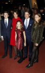 Apeldoorn 19 januari 2018
Prinses Margriet Pieter v Vollenhoven vieren de 75e verjaardag van Margriet in de schouwburg van Apeldoorn. Prins Maurits met zijn vrouw Prinses Marilene en hun kinderen