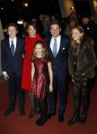 Apeldoorn 19 januari 2018
Prinses Margriet Pieter v Vollenhoven vieren de 75e verjaardag van Margriet in de schouwburg van Apeldoorn. Prins Maurits met zijn vrouw Prinses Marilene en hun kinderen