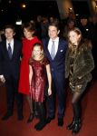 Apeldoorn 19 januari 2018
Prinses Margriet Pieter v Vollenhoven vieren de 75e verjaardag van Margriet in de schouwburg van Apeldoorn. Prins Maurits met zijn vrouw Prinses Marilene en hun kinderen