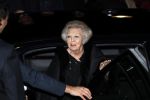 Apeldoorn 19 januari 2018
Prinses Margriet Pieter v Vollenhoven vieren de 75e verjaardag van Margriet in de schouwburg van Apeldoorn. Prinses Beatrix