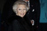 Apeldoorn 19 januari 2018
Prinses Margriet Pieter v Vollenhoven vieren de 75e verjaardag van Margriet in de schouwburg van Apeldoorn. Prinses Beatrix