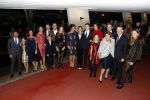 Apeldoorn 19 januari 2018
Prinses Margriet Pieter v Vollenhoven vieren de 75e verjaardag van Margriet in de schouwburg van Apeldoorn. Prins Maurits Prinses Marilene Prins Floris Prinses Aimee Prins Bernhard jr Prinses Annette Prins Pieter Christiaan en Prinses Aimee met bijna alle kleinkinderen