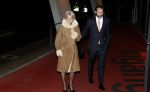 Apeldoorn 19 januari 2018
Prinses Margriet Pieter v Vollenhoven vieren de 75e verjaardag van Margriet in de schouwburg van Apeldoorn. Prinses Irene met schoonzoon Tjalling ten Cate