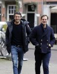 Amsterdam 4 januari 2018 
Ronald de Boer en John v Lottum in Amsterdam zuid
