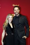 Amsterdam 27 november 2017
Premiere gek van geluk in Tuschinski. Simon Keizer met zijn vrouw Annemarie