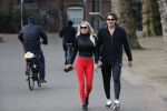 Amsterdam 6 januari 2018
Sonja bakker met haar nieuwe vriend Barry van Suijdam in het vondelpark.