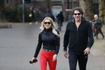 Amsterdam 6 januari 2018
Sonja bakker met haar nieuwe vriend Barry van Suijdam in het vondelpark.