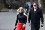 Amsterdam 6 januari 2018
Sonja bakker met haar nieuwe vriend Barry van Suijdam in het vondelpark.
