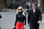 Amsterdam 6 januari 2018
Sonja bakker met haar nieuwe vriend Barry van Suijdam in het vondelpark.