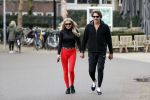 Amsterdam 6 januari 2018
Sonja bakker met haar nieuwe vriend Barry van Suijdam in het vondelpark.