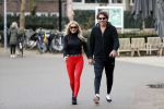Amsterdam 6 januari 2018
Sonja bakker met haar nieuwe vriend Barry van Suijdam in het vondelpark.