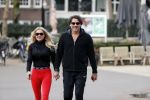 Amsterdam 6 januari 2018
Sonja bakker met haar nieuwe vriend Barry van Suijdam in het vondelpark.