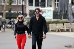 Amsterdam 6 januari 2018
Sonja bakker met haar nieuwe vriend Barry van Suijdam in het vondelpark.