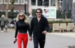 Amsterdam 6 januari 2018
Sonja bakker met haar nieuwe vriend Barry van Suijdam in het vondelpark.