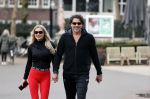 Amsterdam 6 januari 2018
Sonja bakker met haar nieuwe vriend Barry van Suijdam in het vondelpark.
