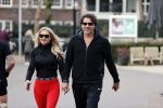 Amsterdam 6 januari 2018
Sonja bakker met haar nieuwe vriend Barry van Suijdam in het vondelpark.