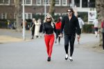 Amsterdam 6 januari 2018
Sonja bakker met haar nieuwe vriend Barry van Suijdam in het vondelpark.