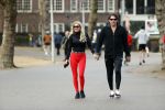 Amsterdam 6 januari 2018
Sonja bakker met haar nieuwe vriend Barry van Suijdam in het vondelpark.