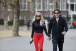 Amsterdam 6 januari 2018
Sonja bakker met haar nieuwe vriend Barry van Suijdam in het vondelpark.