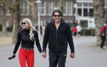 Amsterdam 6 januari 2018
Sonja bakker met haar nieuwe vriend Barry van Suijdam in het vondelpark.