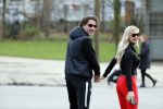Amsterdam 6 januari 2018
Sonja bakker met haar nieuwe vriend Barry van Suijdam in het vondelpark.