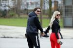 Amsterdam 6 januari 2018
Sonja bakker met haar nieuwe vriend Barry van Suijdam in het vondelpark.