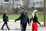 Amsterdam 6 januari 2018
Sonja bakker met haar nieuwe vriend Barry van Suijdam in het vondelpark.