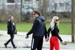 Amsterdam 6 januari 2018
Sonja bakker met haar nieuwe vriend Barry van Suijdam in het vondelpark.