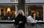 Amsterdam 4 januari 2018 
Tatjana op de beethovenstraat in Amsterdam zuid.