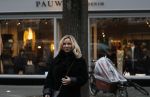 Amsterdam 4 januari 2018 
Tatjana op de beethovenstraat in Amsterdam zuid.