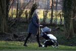 Bentveld 7 januari 2018
Tessa Rolink achter kinderwagen. (Ex Camiel Eurlings)