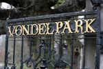 Amsterdam 6 januari 2018
Ingang Vondelpark in Amsterdam