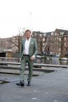 Amsterdam 19 januari 2018 
Bold and beuatiful acteur Winsor Harmon bij the Harbour Club