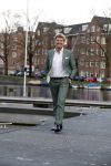 Amsterdam 19 januari 2018 
Bold and beuatiful acteur Winsor Harmon bij the Harbour Club