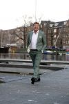 Amsterdam 19 januari 2018 
Bold and beuatiful acteur Winsor Harmon bij the Harbour Club