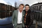 Amsterdam 19 januari 2018 
Bold and beuatiful acteur Winsor Harmon bij the Harbour Club/ Met Varol Porsemay