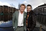 Amsterdam 19 januari 2018 
Bold and beuatiful acteur Winsor Harmon bij the Harbour Club/ Met Varol Porsemay